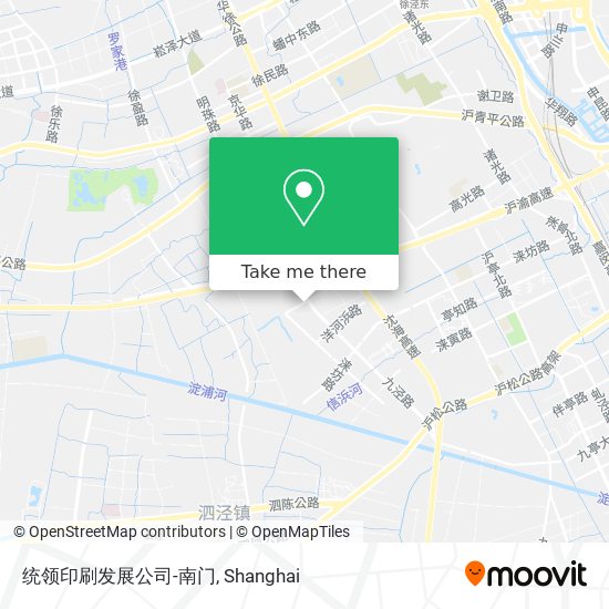 统领印刷发展公司-南门 map