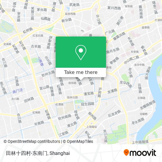 田林十四村-东南门 map