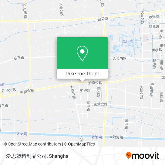 爱思塑料制品公司 map