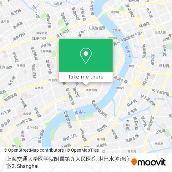 上海交通大学医学院附属第九人民医院-淋巴水肿治疗室2 map