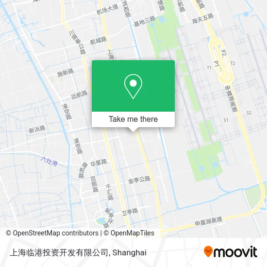 上海临港投资开发有限公司 map