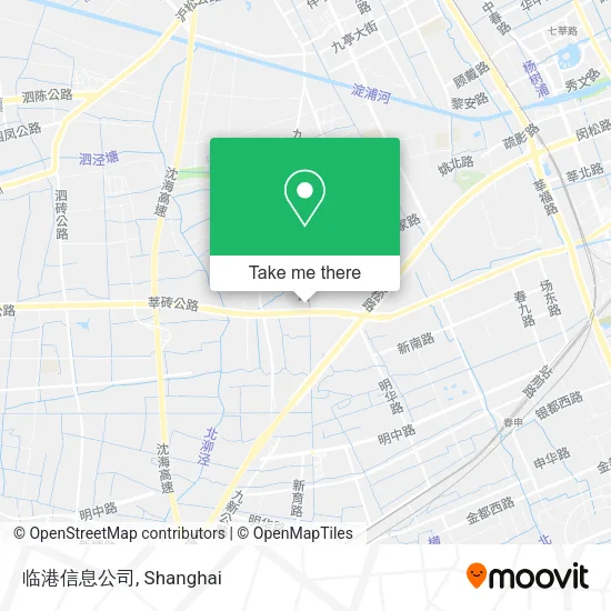 临港信息公司 map