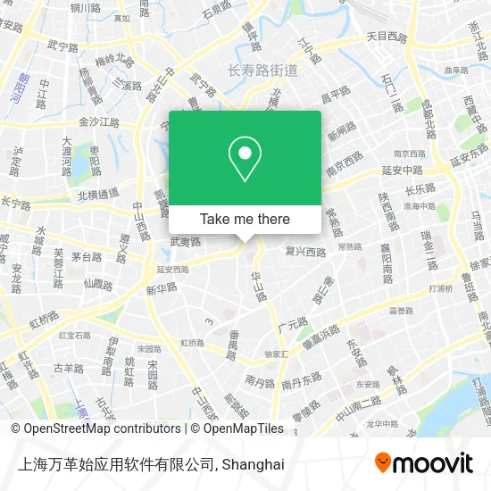上海万革始应用软件有限公司 map