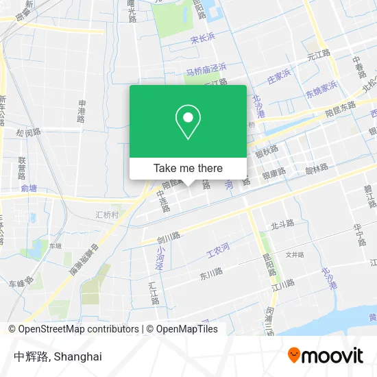 中辉路 map