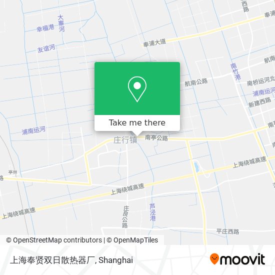 上海奉贤双日散热器厂 map