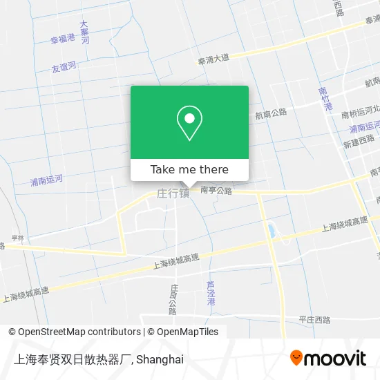 上海奉贤双日散热器厂 map