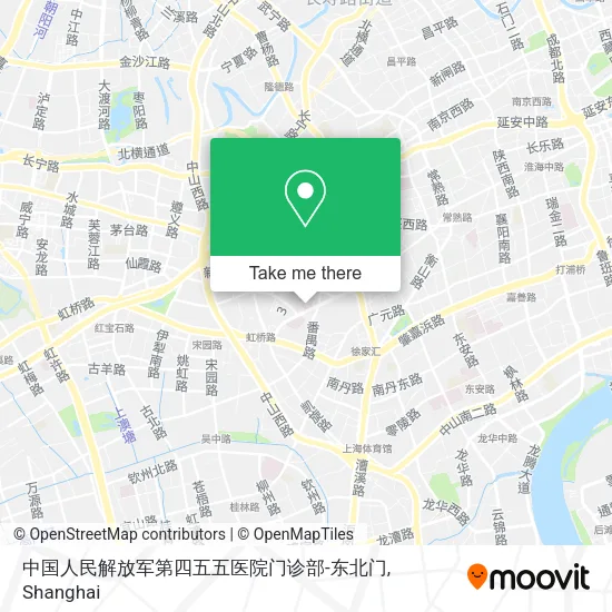 中国人民解放军第四五五医院门诊部-东北门 map