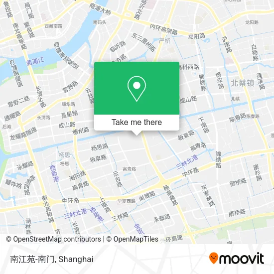 南江苑-南门 map