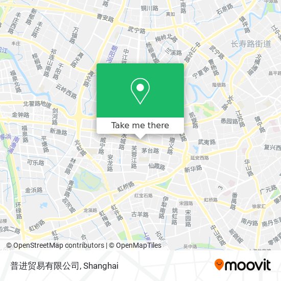 普进贸易有限公司 map