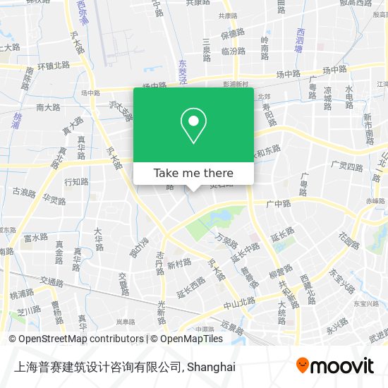 上海普赛建筑设计咨询有限公司 map