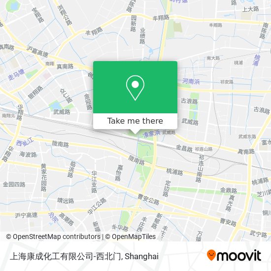 上海康成化工有限公司-西北门 map