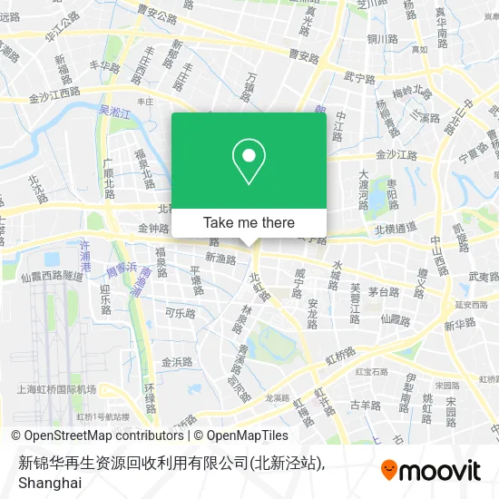新锦华再生资源回收利用有限公司(北新泾站) map
