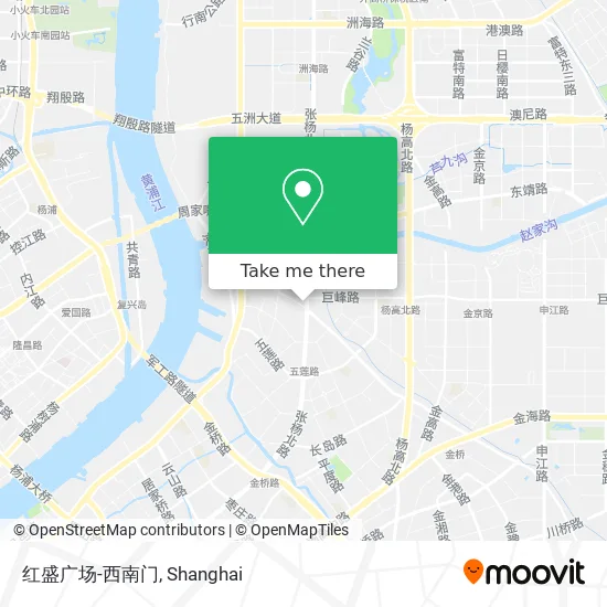 红盛广场-西南门 map