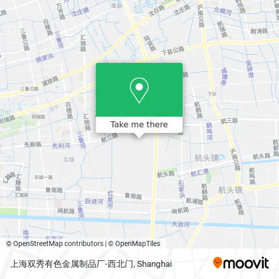 上海双秀有色金属制品厂-西北门 map
