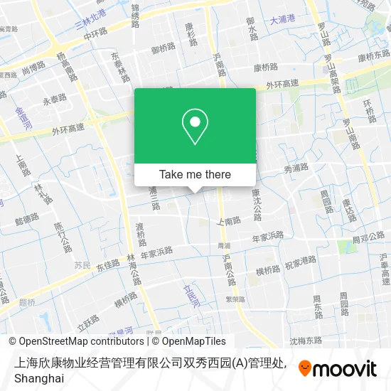 上海欣康物业经营管理有限公司双秀西园(A)管理处 map