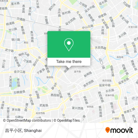 昌平小区 map