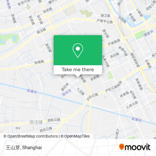 王山芽 map