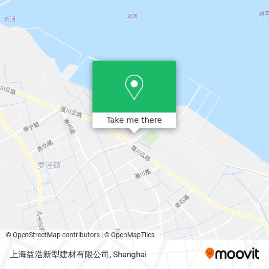 上海益浩新型建材有限公司 map