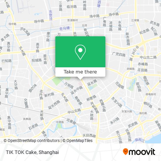 TIK TOK Cake map