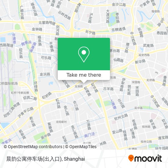 晨韵公寓停车场(出入口) map