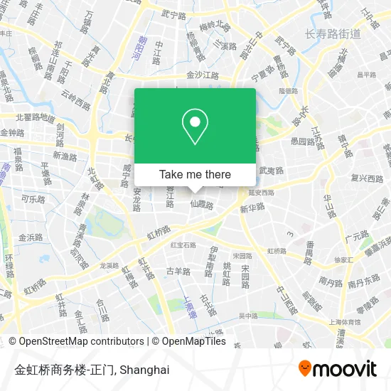金虹桥商务楼-正门 map