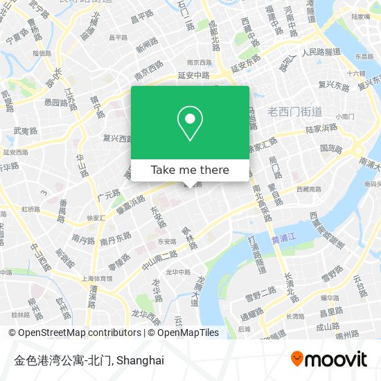 金色港湾公寓-北门 map