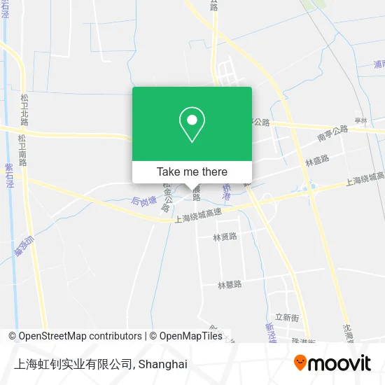上海虹钊实业有限公司 map