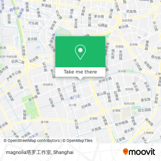 magnolia塔罗工作室 map