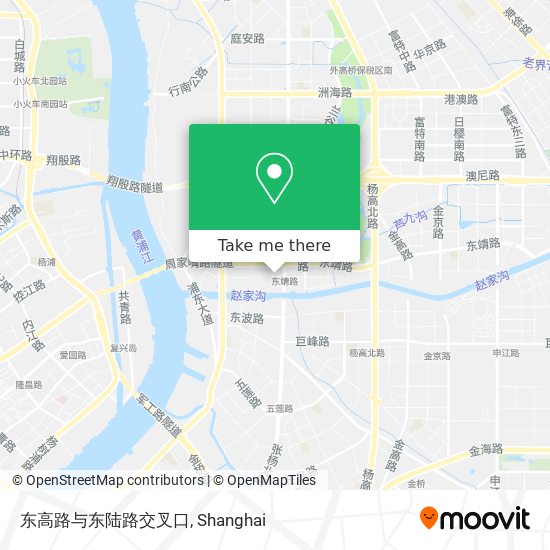 东高路与东陆路交叉口 map