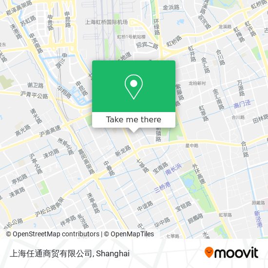 上海任通商贸有限公司 map
