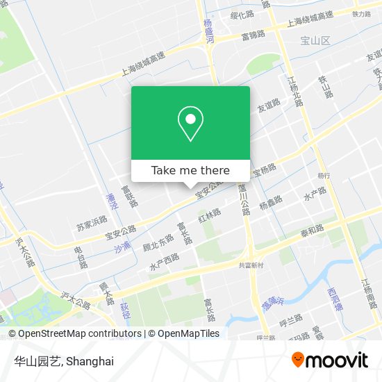 华山园艺 map