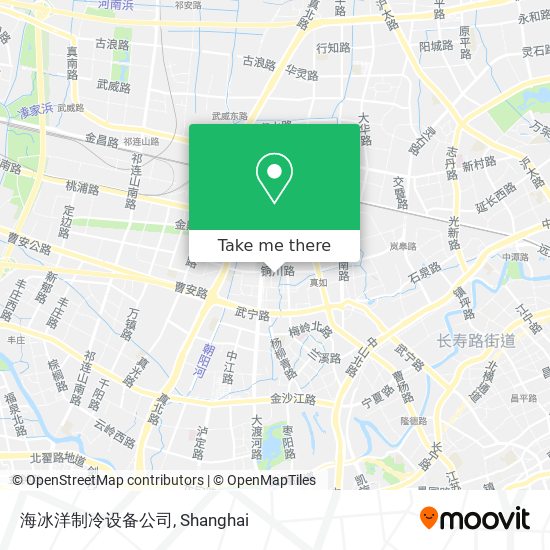 海冰洋制冷设备公司 map