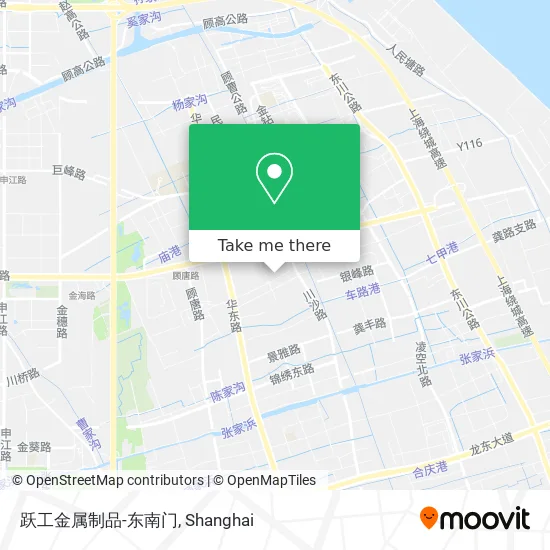 跃工金属制品-东南门 map