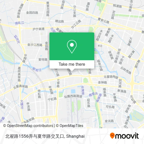 北翟路1556弄与夏华路交叉口 map