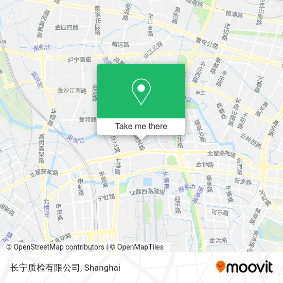 长宁质检有限公司 map
