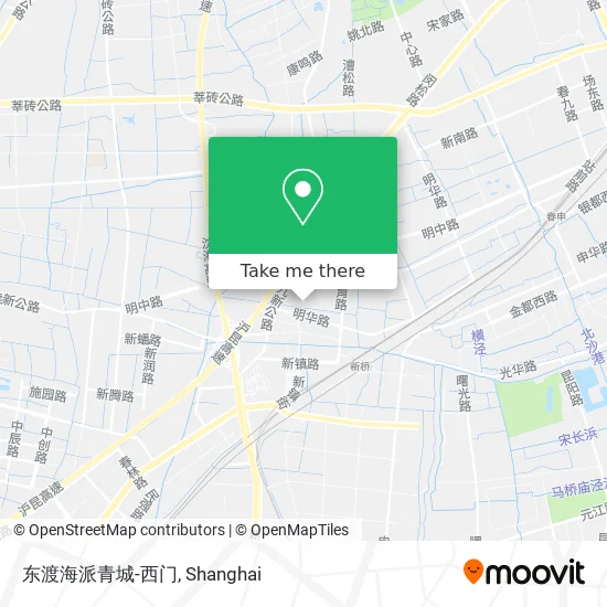 东渡海派青城-西门 map