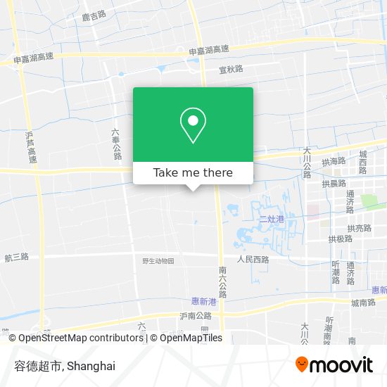 容德超市 map
