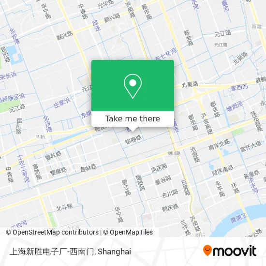 上海新胜电子厂-西南门 map