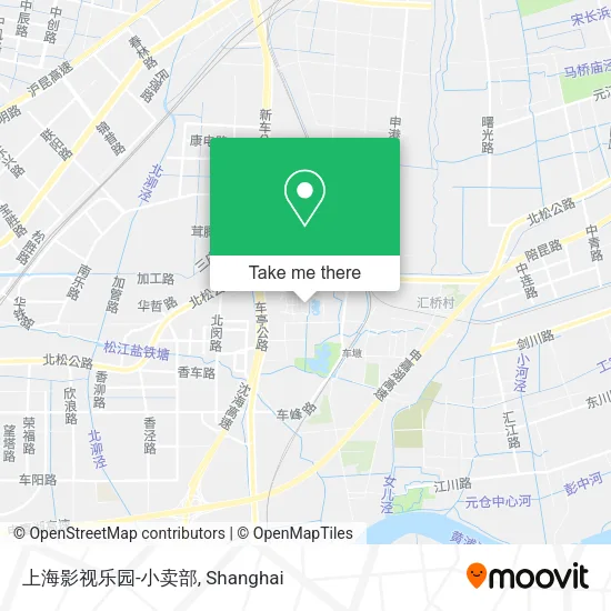 上海影视乐园-小卖部 map