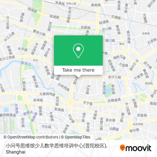 小问号思维馆少儿数学思维培训中心(普陀校区) map