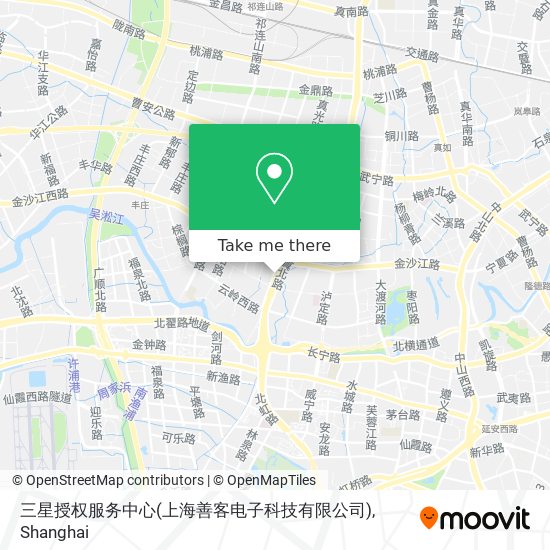 三星授权服务中心(上海善客电子科技有限公司) map
