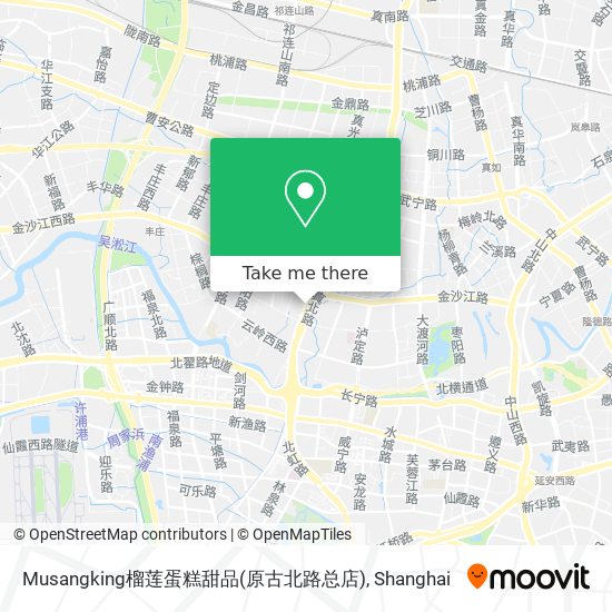 Musangking榴莲蛋糕甜品(原古北路总店) map