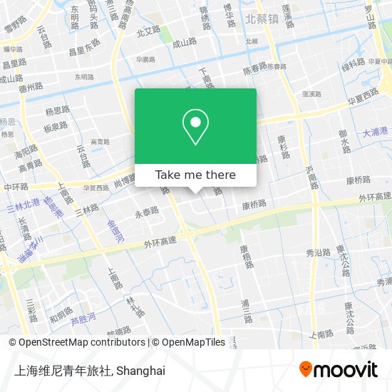 上海维尼青年旅社 map