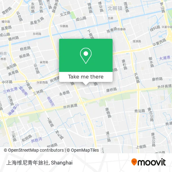上海维尼青年旅社 map