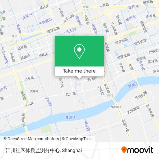 江川社区体质监测分中心 map