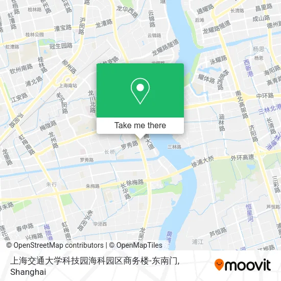 上海交通大学科技园海科园区商务楼-东南门 map