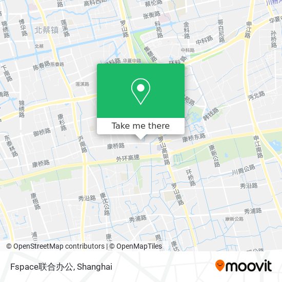 Fspace联合办公 map