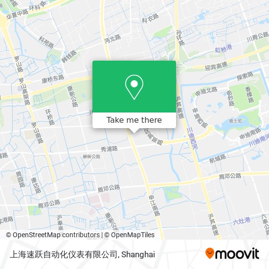 上海速跃自动化仪表有限公司 map