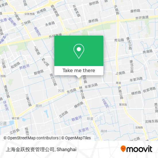 上海金跃投资管理公司 map