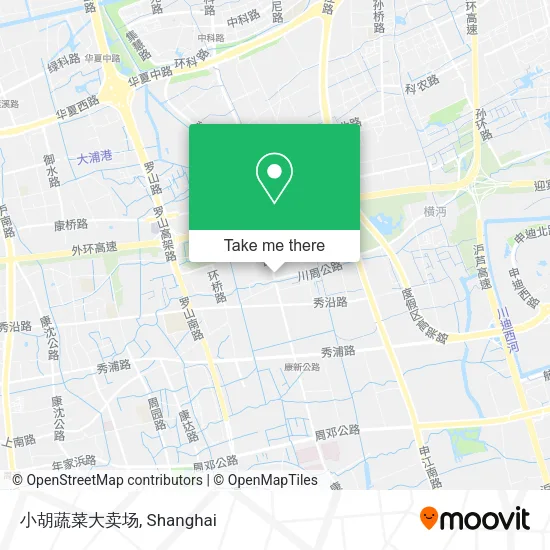 小胡蔬菜大卖场 map